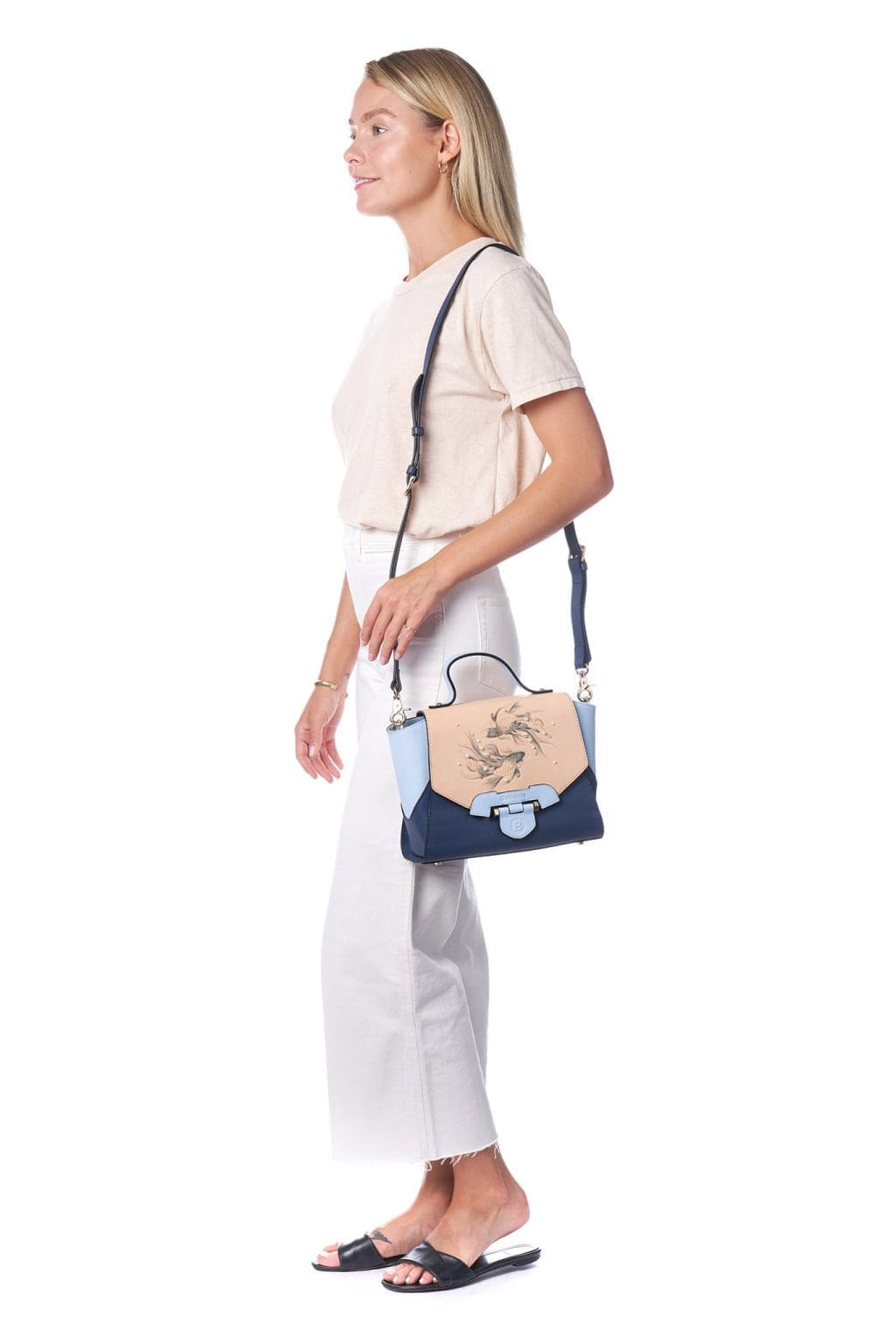 Bellorita Koi Small Blue Crossbody Bag 8