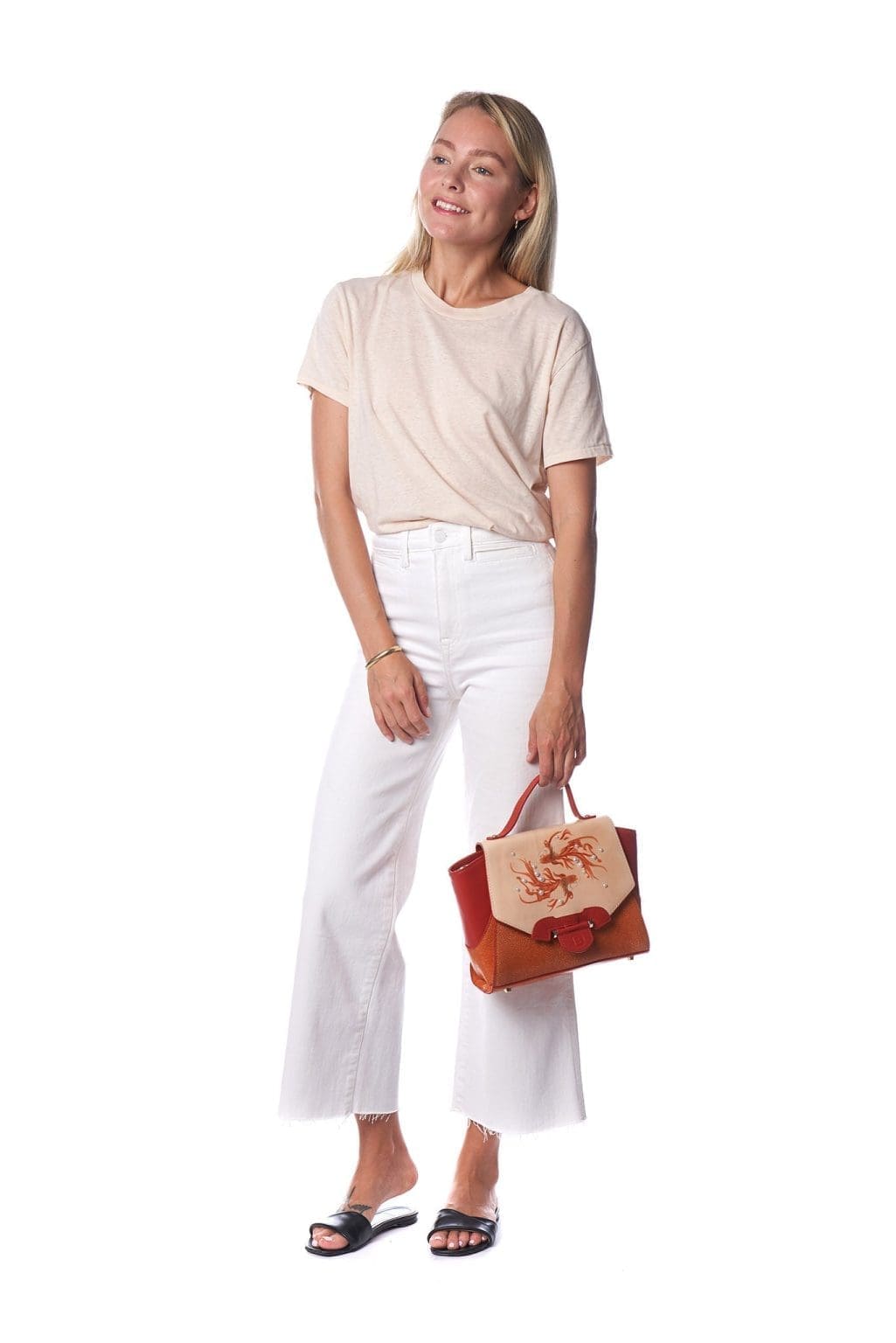 Bellorita Koi Small Orange Crossbody Bag 4