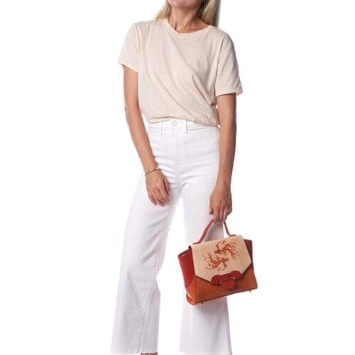 Bellorita Koi Small Orange Crossbody Bag 4