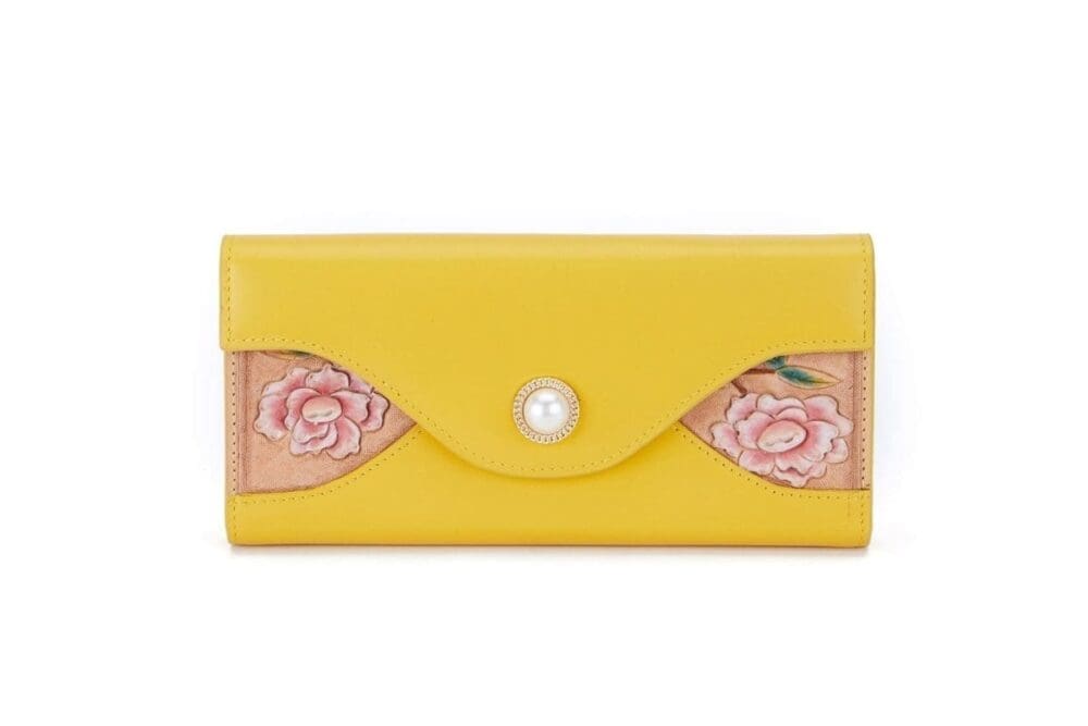 Bellorita Rose Yellow Continental Wallet