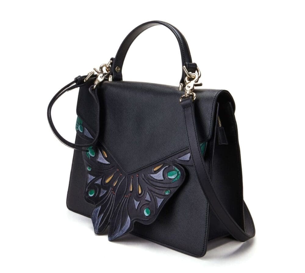 Bellorita Wings Black Shoulder Bag 3