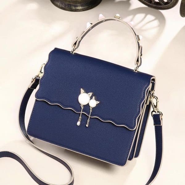 Shomico - Genuine Leather Crossbody Bag - Beautiful - Image 6