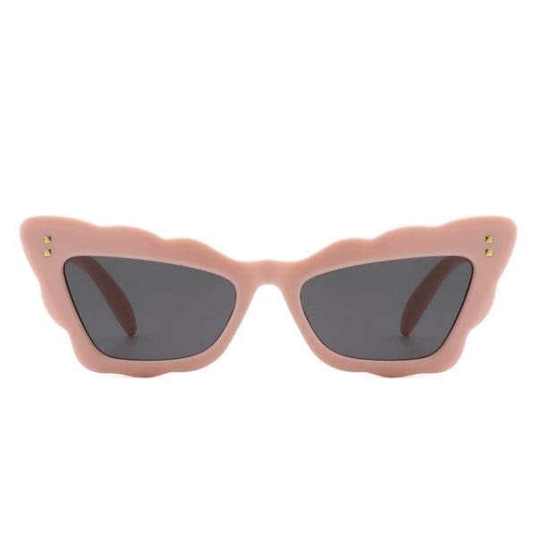 Cramilo Eyewear Radiance - Wavy Butterfly Cat Eye Sunglasses - Image 9