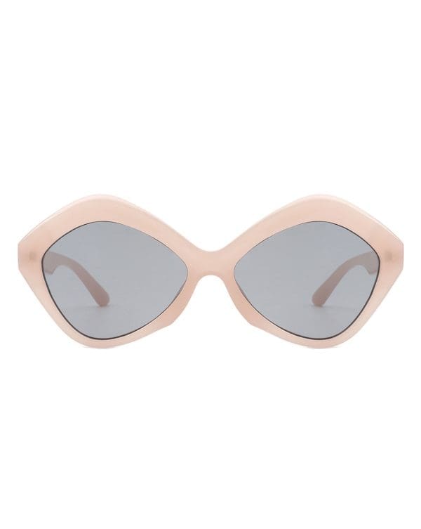 Cramilo Eyewear Amethyst - Hexagonal Cat Eye Sunglasses - Image 5