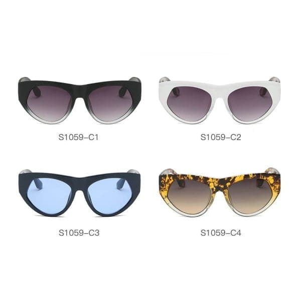 Cramilo Eyewear Cabzon - Round Cat Eye Sunglasses - Image 10