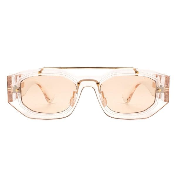 Cramilo Eyewear Xanadusk - Geometric Brow-Bar Sunglasses - Image 13