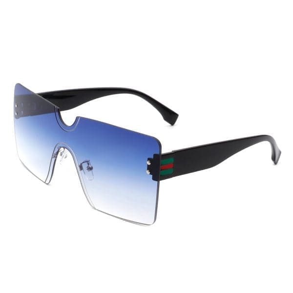 Cramilo Eyewear Yellowyx - Rimless Flat Top Sunglasses - Image 10