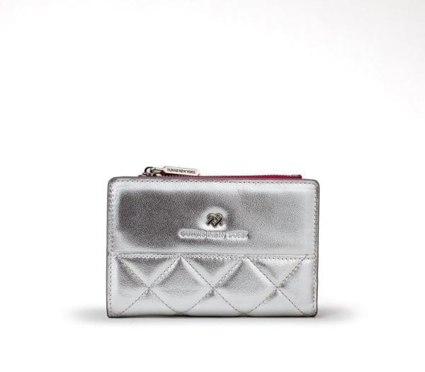 Gunas New York - Madison - Silver Vegan Leather Wallet