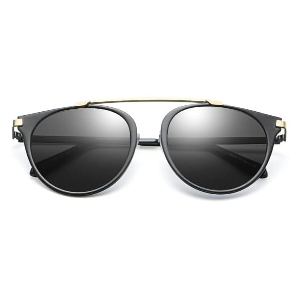 Cramilo Eyewear Frisco - Horn Rimmed Metal Sunglasses - Image 8