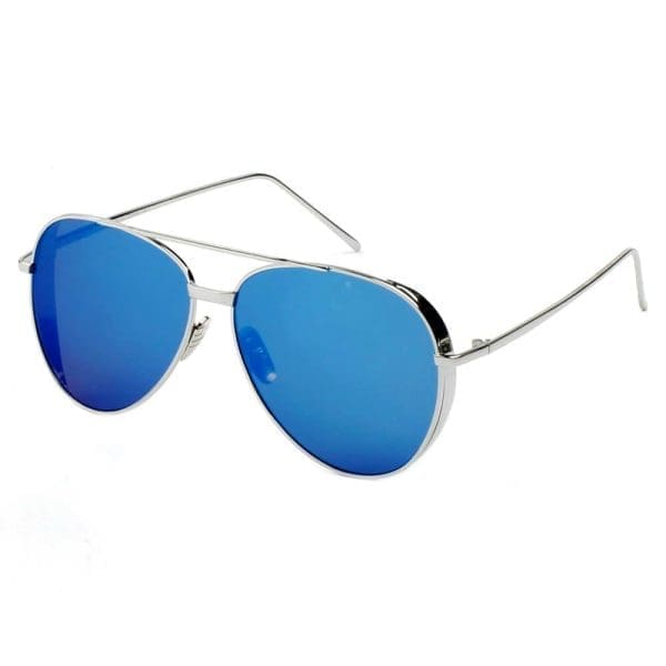 Cramilo Eyewear  Delan - Mirrored Oversized Aviator Sunglasses