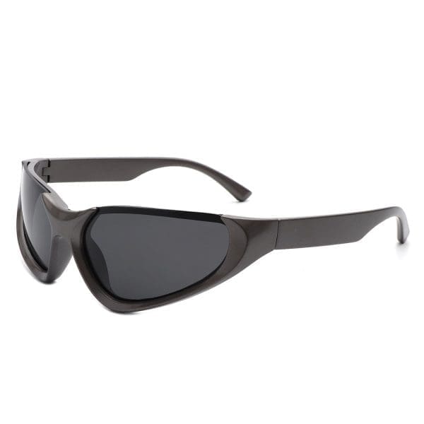 Cramilo Eyewear Dazzling - Retro Rectangle Wrap Around Sunglasses - Image 8
