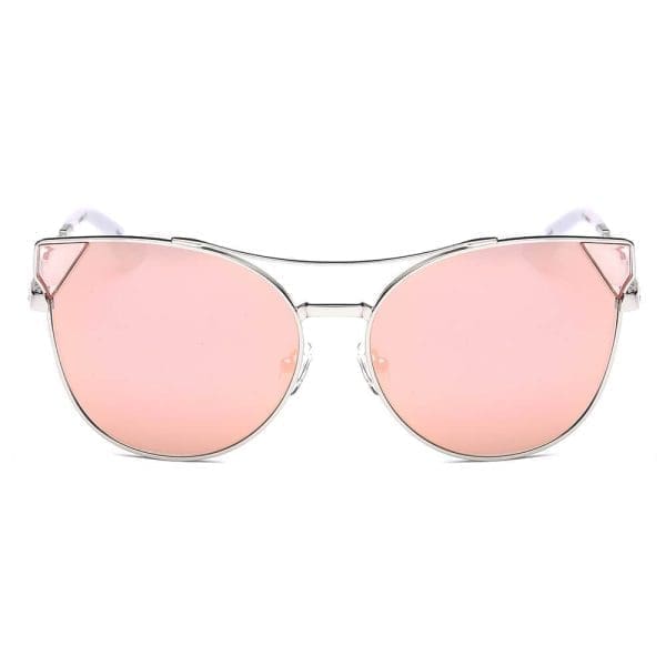 Cramilo Eyewear Aspen - Trendy Mirrored Cat Eye Sunglasses - Image 11