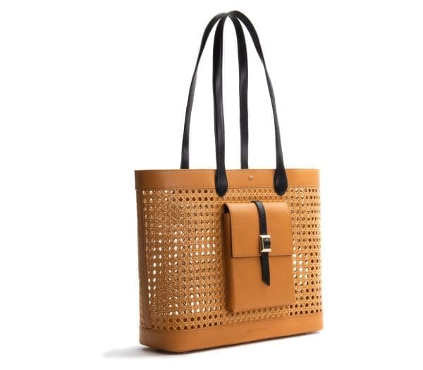 Gunas New York - St Tropez - Tan Straw Tote - Image 2