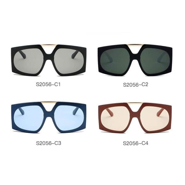 Cramilo Eyewear Essen - Vogue Square Sunglasses - Image 9