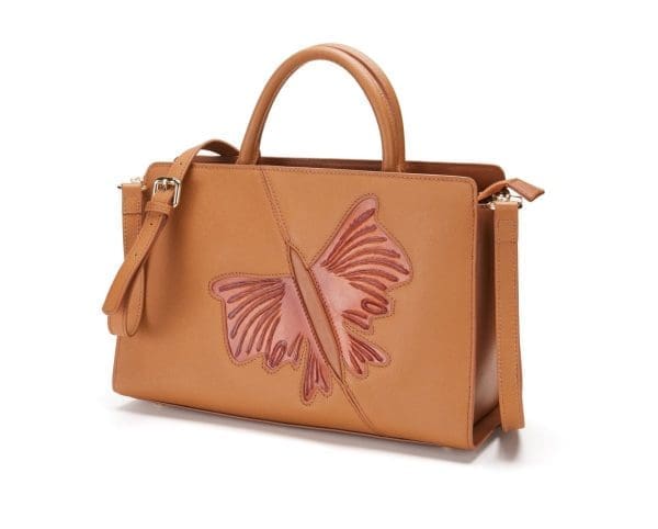 Bellorita - Butterfly Brown Crossbody Bag - Image 3