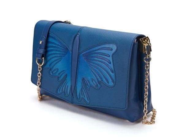 Bellorita - Butterfly Blue Crossbody Bag - Image 3