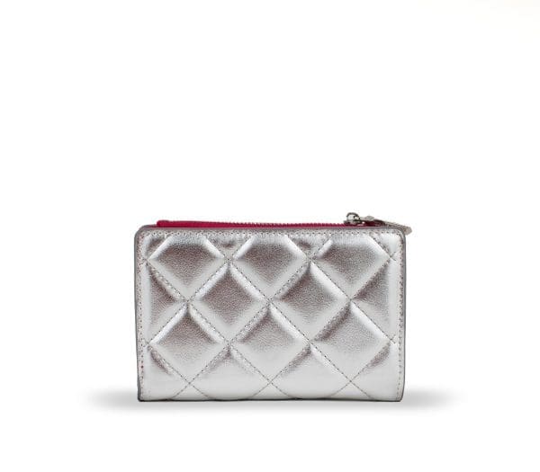 Gunas New York - Madison - Silver Vegan Leather Wallet - Image 3