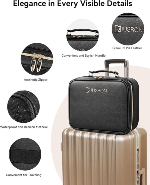 Travel Makeup Bag With LED Mirror - The Best on the Market - Image 7