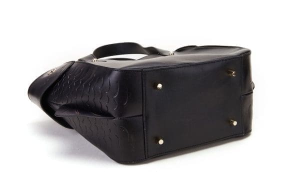Bellorita - Carp Black Top Handle Bag - Image 5
