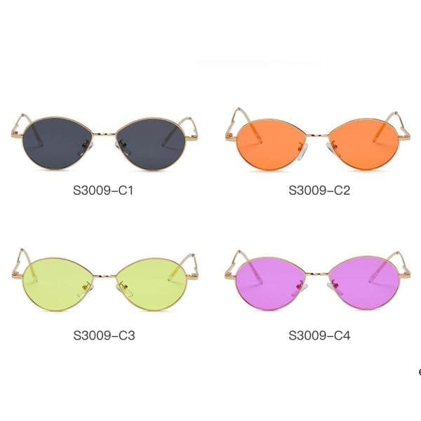Cramilo Eyewear Hickory - Small Retro Metal Round Sunglasses - Image 10