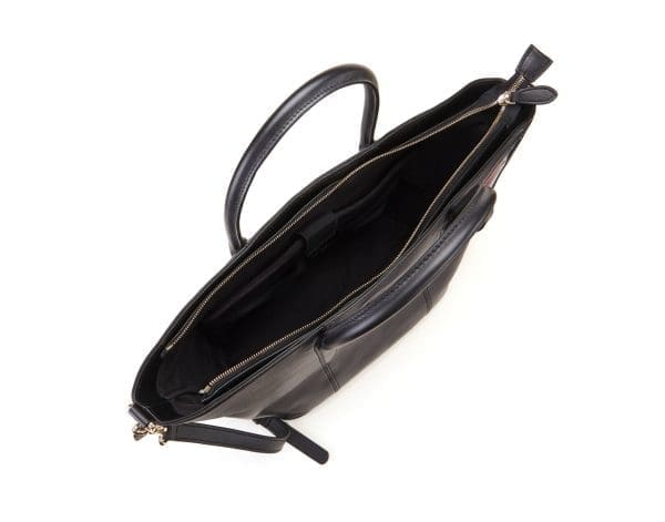 Bellorita - Butterfly Black Top Handle Bag - Image 8