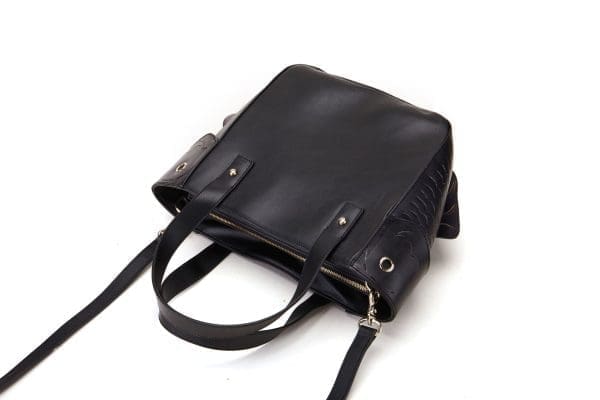 Bellorita - Carp Black Top Handle Bag - Image 6