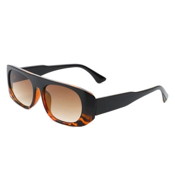 Cramilo Eyewear Midnites - Rectangle Retro Oval Sunglasses - Image 8