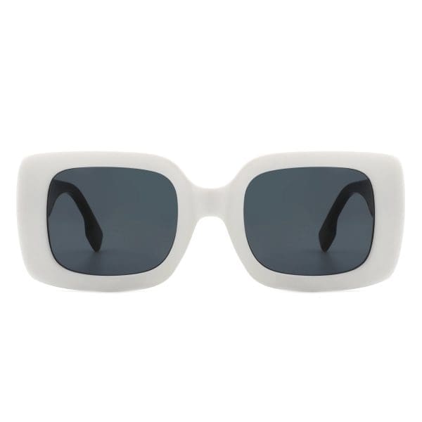 Cramilo Eyewear Jadestone - Retro Flat Top Sunglasses - Image 12