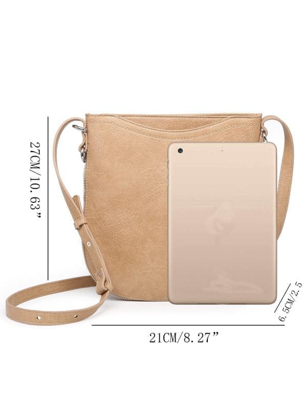 Shomico Small Tan Crossbody Bag - Awesome - Image 3