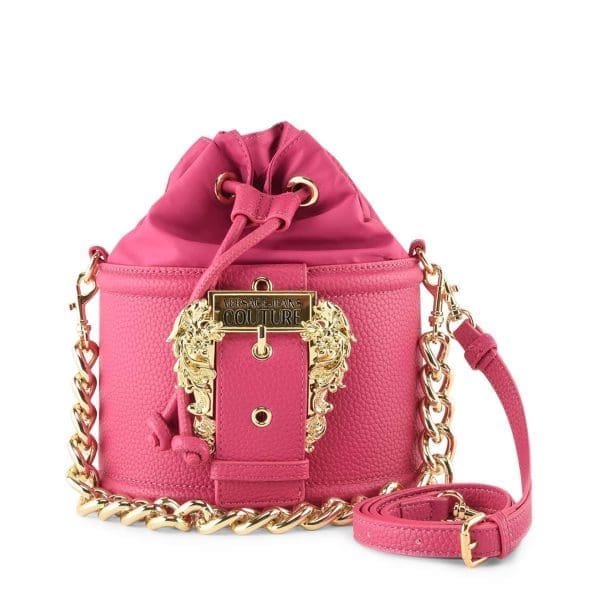 Versace Jeans Baroque Should Bag in Pink