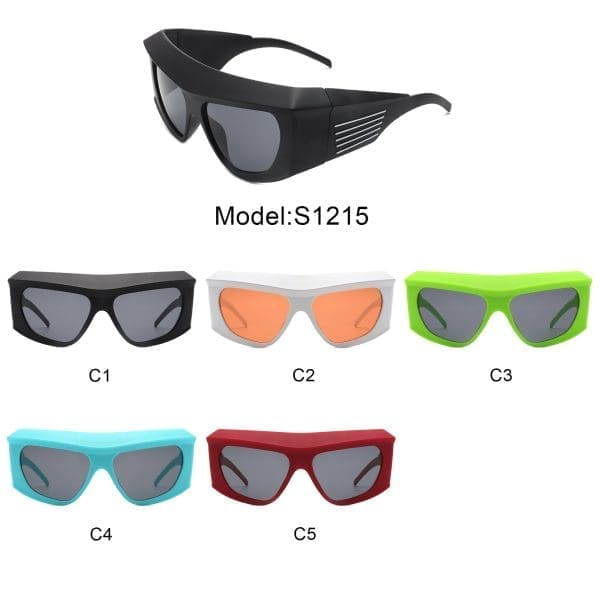 Cramilo Eyewear Azur - Trendy Wrap Around Sunglasses - Image 11