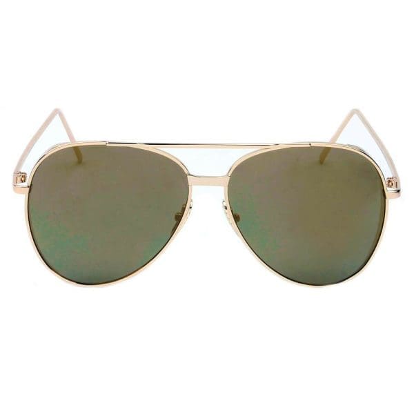 Cramilo Eyewear  Delan - Mirrored Oversized Aviator Sunglasses - Image 6