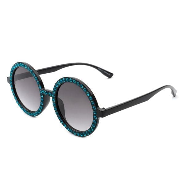 Cramilo Eyewear Dreamwey - Rhinestone Circle Sunglasses - Image 8