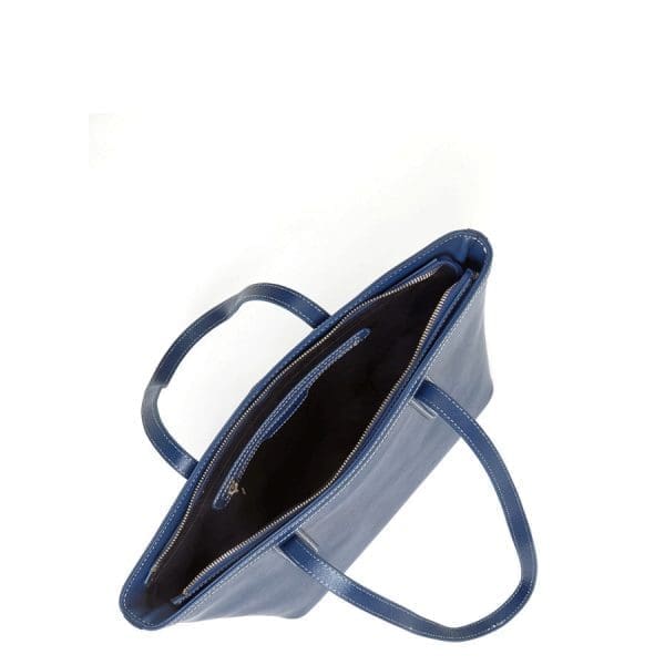 SUSU Blue Leather Shoulder Bag - Wonderful & Stylish - Image 3
