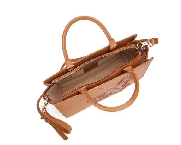 Bellorita - Butterfly Brown Crossbody Bag - Image 8