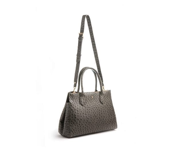 Gunas New York - Koko - Dark Grey Vegan Workbag - Image 4