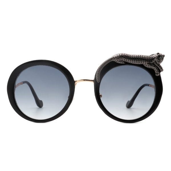 Cramilo Eyewear Yellowze - Oversize Round Sunglasses - Image 8