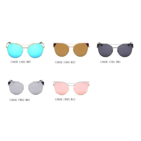 Cramilo Eyewear Aspen - Trendy Mirrored Cat Eye Sunglasses - Image 13