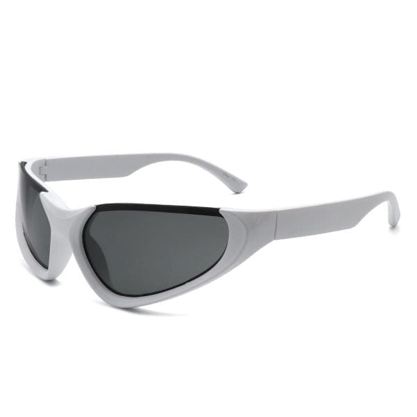 Cramilo Eyewear Dazzling - Retro Rectangle Wrap Around Sunglasses - Image 12