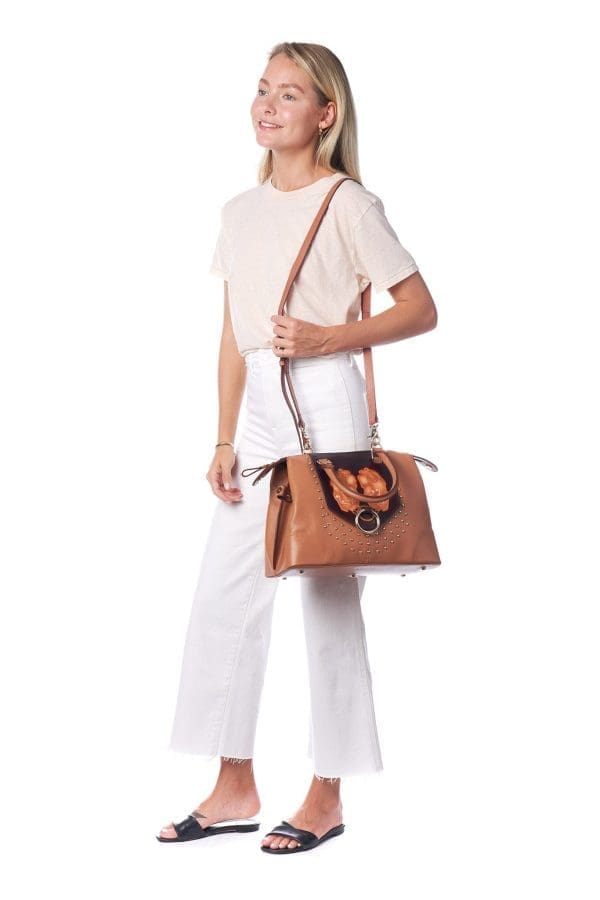Bellorita - Small Brown Crossbody Bag - PX (PiXiu) - Image 7