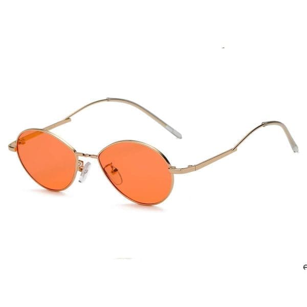 Cramilo Eyewear Hickory - Small Retro Metal Round Sunglasses