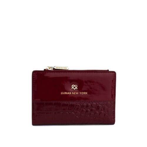 Gunas New York - Madison - Cherry Vegan Leather Wallet