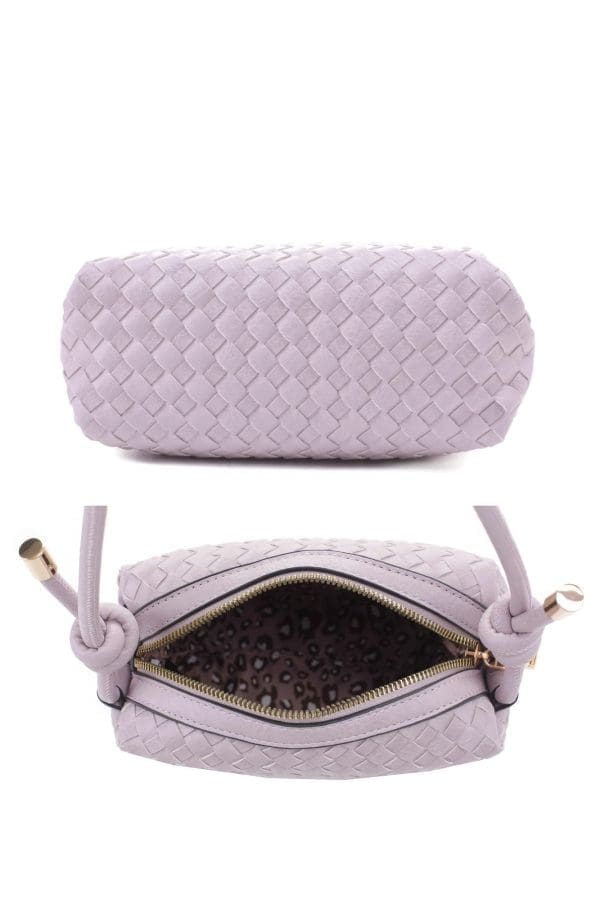 Braid Textured Crossbody Bag - Clearance Sale - Image 9