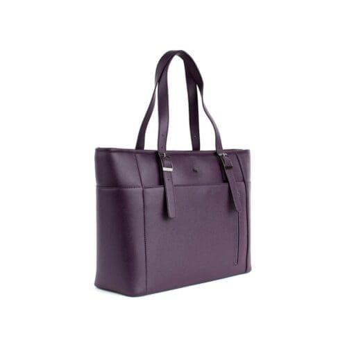 Gunas New York - Miley - Purple Vegan Leather Laptop Bag