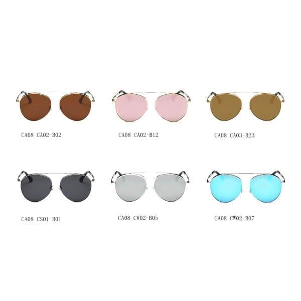 Cramilo Eyewear Bethel - Teardrop Aviator Sunglasses - Image 14