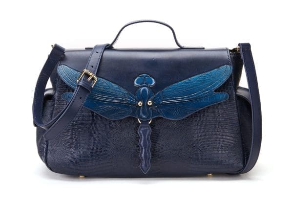 Bellorita - Dragonfly Blue Top-Handle Bag - Image 2