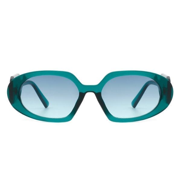 Cramilo Eyewear Glittera - Retro Oval Chic Sunglasses - Image 8