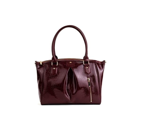 Gunas New York - Madison - Burgundy Top-Handle Bag