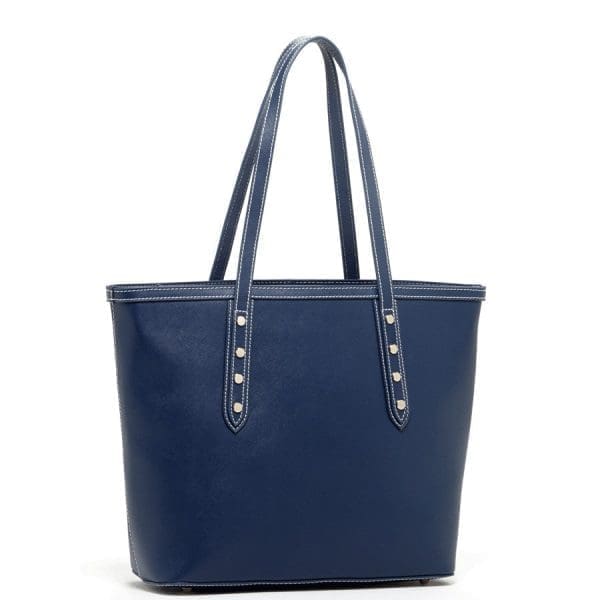 SUSU Blue Leather Shoulder Bag - Wonderful & Stylish