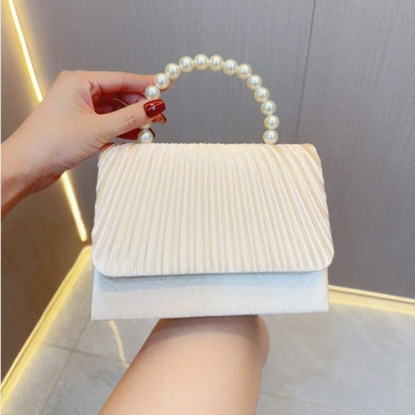 Shomico - French Pleated Evening Bag - Must Have - Image 2